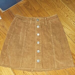 AERO | High Rise Corduroy Skirt | Size 4. 🙂